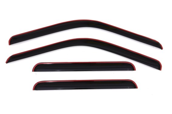 Auto Ventshade 194953 In-Channel Ventvisor Side Window Deflector, 4-Piece Set for 1999-2016 Ford ...