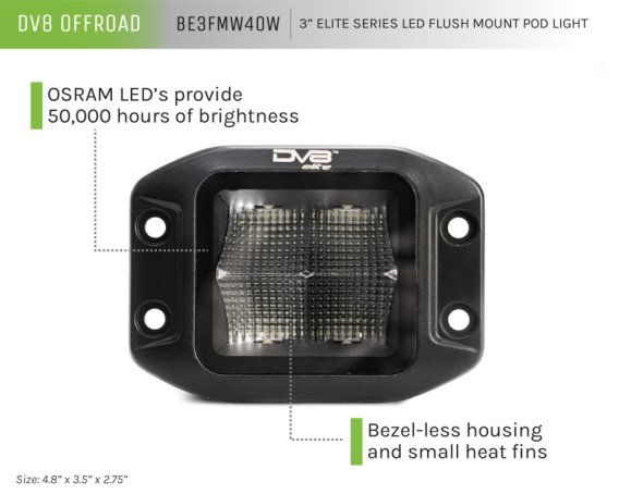 DVE LED Light Bars & Cubes