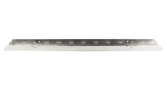 Jeep YJ 54 Inch Front Bumper with holes (No License Plate Holes) 87-95 Wrangler TJ Polished Silve...