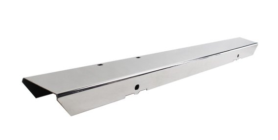 Jeep YJ 54 Inch Front Bumper Without Holes (No License Plate Holes) 87-95 Wrangler TJ Polished Si...