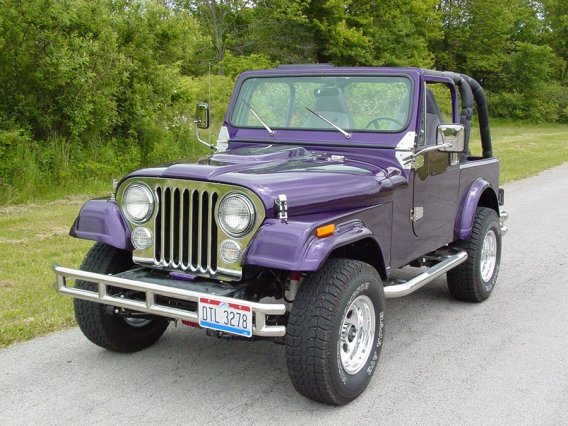 Jeep CJ/YJ Hardtop Door Hinge Set Without Mirror Holes 4 Pieces 76-93 CJ and Wrangler YJ Polished...