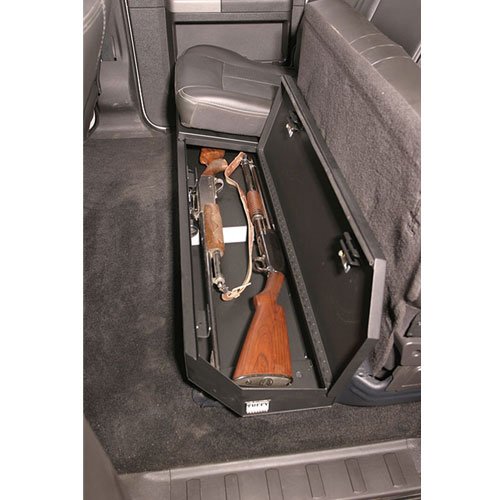 Rear Underseat Lockbox - 03-16 F-250/350/450/550 Super Duty w/ Crew Cab Requires Removal of Facto...