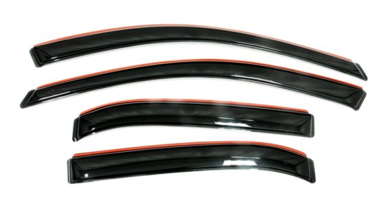 Auto Ventshade 194727 in-Channel Ventvisor Side Window Deflector, 4-Piece Set for 2017-2022 Ford ...