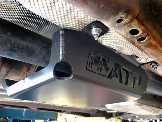 Jeep Renegade Carrier Bearing Skid Plate 15-UP Renegade Texture Black Powdercoat Steel American T...