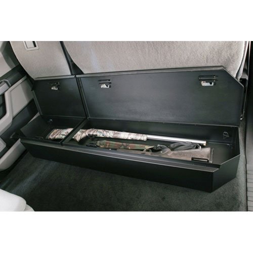 Rear Underseat Lockbox 15-22 F-150 17-22 F-250/350/450 Super Duty w/ Crew Cab w/o Floor Mounted S...