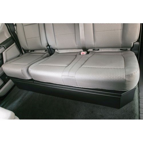 Rear Underseat Lockbox 15-22 F-150 17-22 F-250/350/450 Super Duty w/ Crew Cab w/o Floor Mounted S...