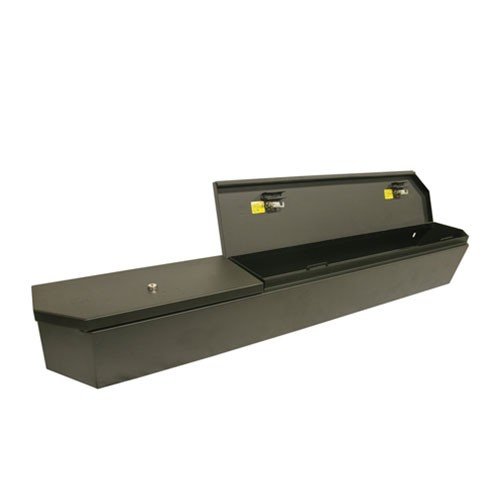 Rear Underseat Lockbox 15-22 F-150 17-22 F-250/350 Super Duty w/ Extended Cab Black Tuffy Securit...