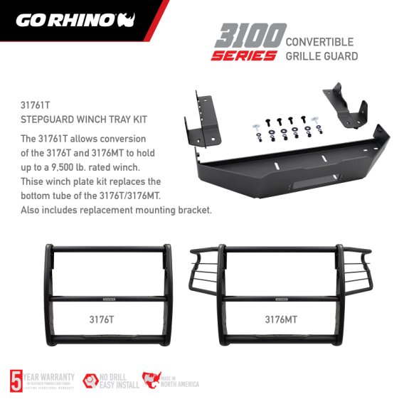 GOR Step Guard - 3000 -Tex Blk