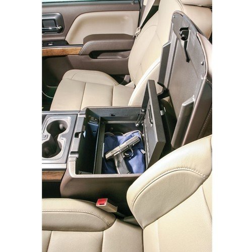 Console Safe - 14-19 Silverado/Sierra 1500 {19 Old Body Style} / 15-19 2500HD/3500HD / 15-20 Subu...