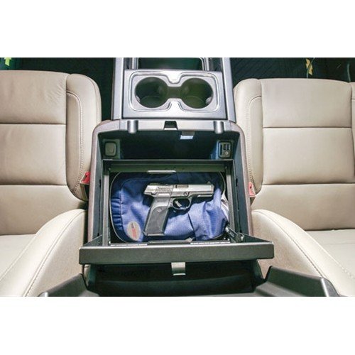 Console Safe - 14-19 Silverado/Sierra 1500 {19 Old Body Style} / 15-19 2500HD/3500HD / 15-20 Subu...