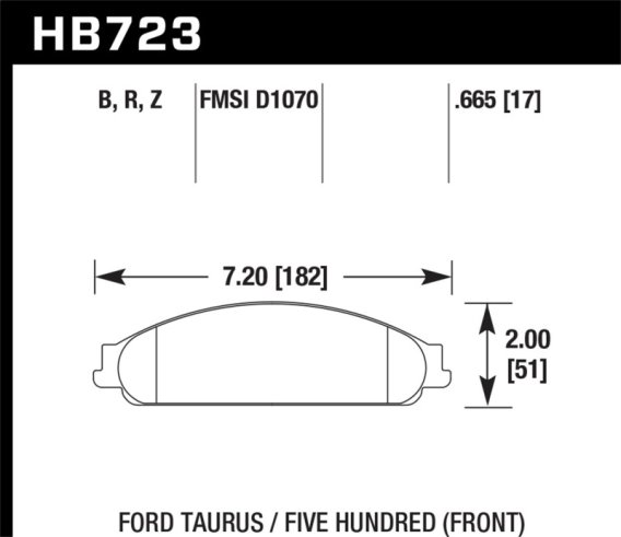 HAWK HPS Brake Pad Sets
