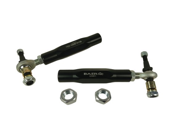 Tracker Adjustable Front Tie Rods Bump Steer Kit For 70-74 F-Body And Early 75 Firebird Baer Brak...