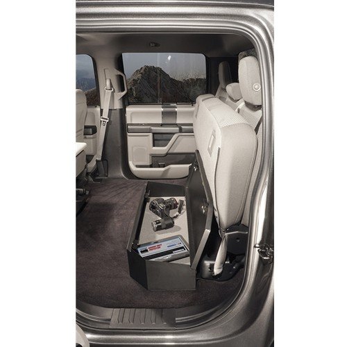 Rear Underseat Lockbox 15-22 F-150 17-22 F-250/350/450 Super Duty w/ Crew Cab 60 Percent Length B...