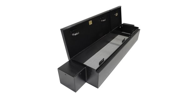 Rear Underseat Lockbox 19-22 Ram 1500 w/ Crew Cab Black Tuffy Security Products