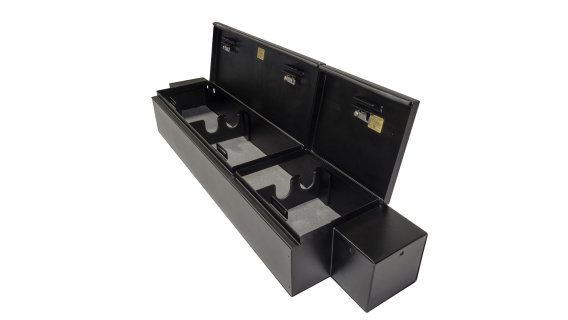 Rear Underseat Lockbox 19-22 Ram 1500 w/ Crew Cab Black Tuffy Security Products