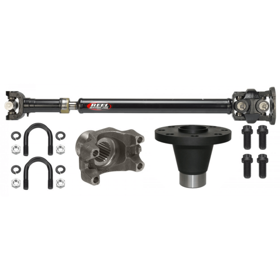Jeep JL Front Driveshaft 2018-Up Jeep Wrangler JL Rubicon 1350 Heavy Duty Front Driveshaft with D...