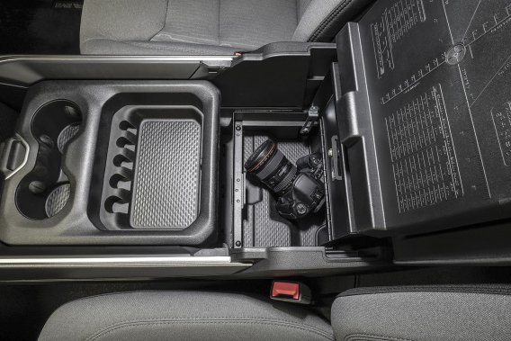 Console Safe 19-22 Ram 1500/2500/3500 w/ Fixed Floor Console w/o Sliding Console Trays with Cup H...
