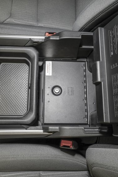 Console Safe 19-22 Ram 1500/2500/3500 w/ Fixed Floor Console w/o Sliding Console Trays with Cup H...