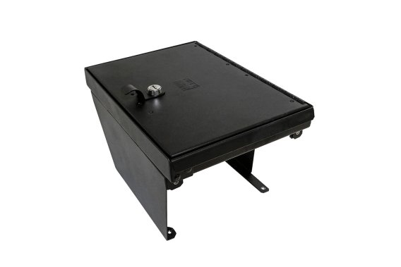 Console Safe 19-22 Silverado/Sierra 1500 {19 New Body Style} w/ Flow-Thru Console Black Tuffy Sec...