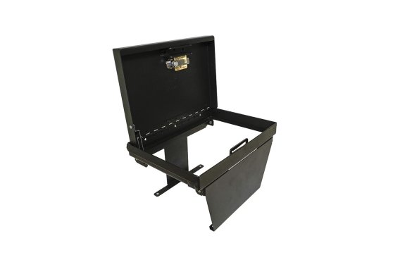 Console Safe 19-22 Silverado/Sierra 1500 {19 New Body Style} w/ Flow-Thru Console Black Tuffy Sec...