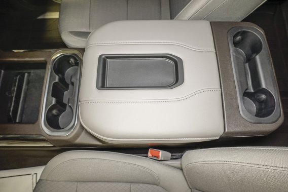 Console Safe 19-22 Silverado/Sierra 1500 {19 New Body Style} w/ Flow-Thru Console Black Tuffy Sec...