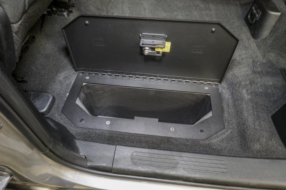 In-Floor Locking Cargo Lid 19-22 1500 Crew Cab {Exc. Classic} Black Tuffy Security Products
