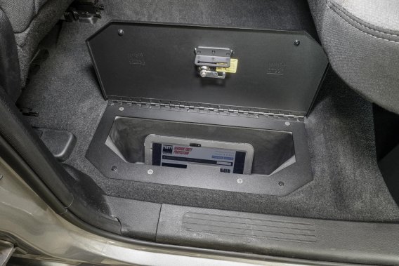 In-Floor Locking Cargo Lid 19-22 1500 Crew Cab {Exc. Classic} Black Tuffy Security Products