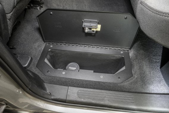 In-Floor Locking Cargo Lid 19-22 1500 Crew Cab {Exc. Classic} Black Tuffy Security Products