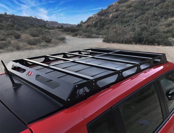 Jeep Renegade Roof Rack System 15-18 Renegade Black Powdercoat American Trail Products
