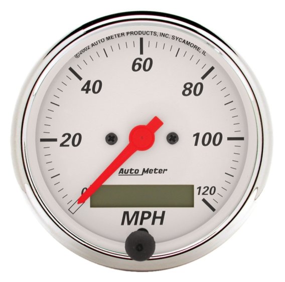 AM Arctic White Gauges