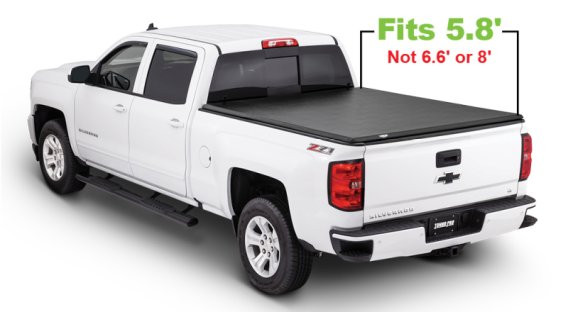 TNP Hard Fold Tonneau Cover