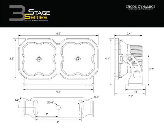 DIO Mounting Brackets Lighting