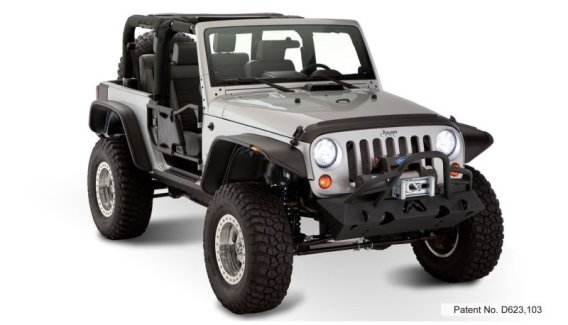 BUS Jeep Flat Style Flares
