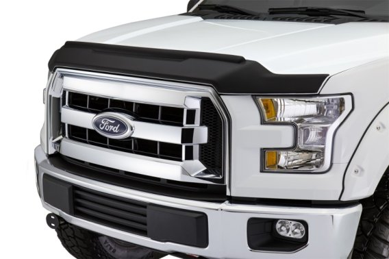 Auto Ventshade 436022 Aeroskin II Textured Black Flush Mount Hood Protector for 2011-2016 Ford F-...