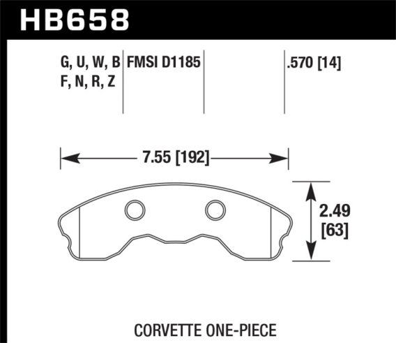 HAWK HPS Brake Pad Sets