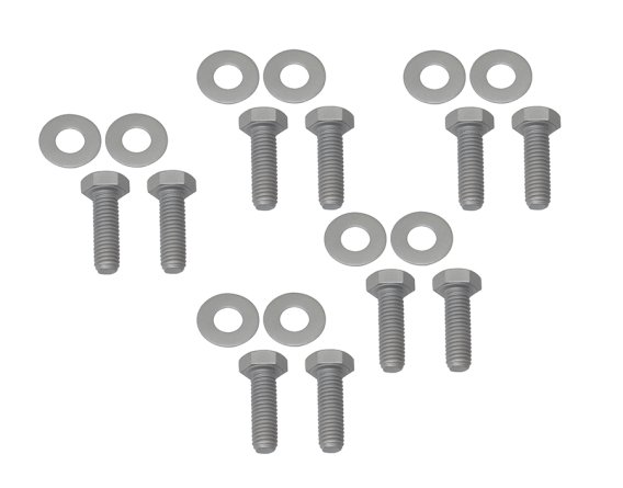 Jeep JK Body Door Hinge Set 4 Pieces 2 Door 07-18 Wrangler JK Bare Grey Kentrol