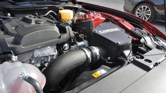Closed Box Air Intake with Pro5 Oiled Filter 2015-2017 Ford Mustang EcoBoost Corsa Performance
