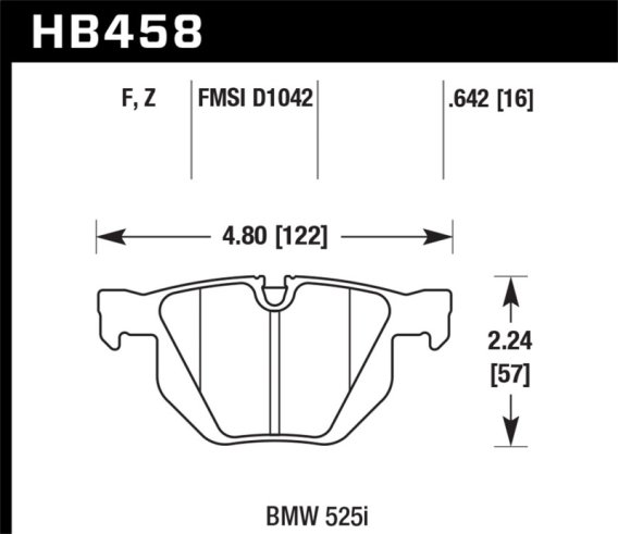 HAWK HPS Brake Pad Sets