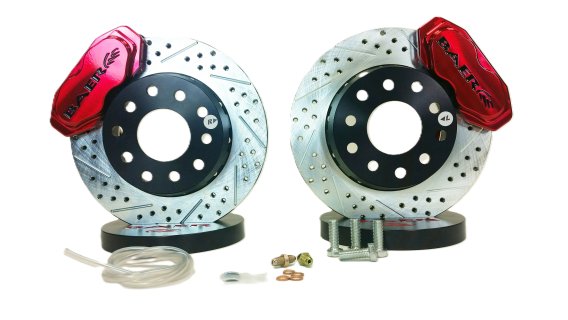 Deep Stage SS4 Plus Brake System Front 79-93 Ford Mustang Note Must Use 87-93 V8 Spindles (5-Lug)...