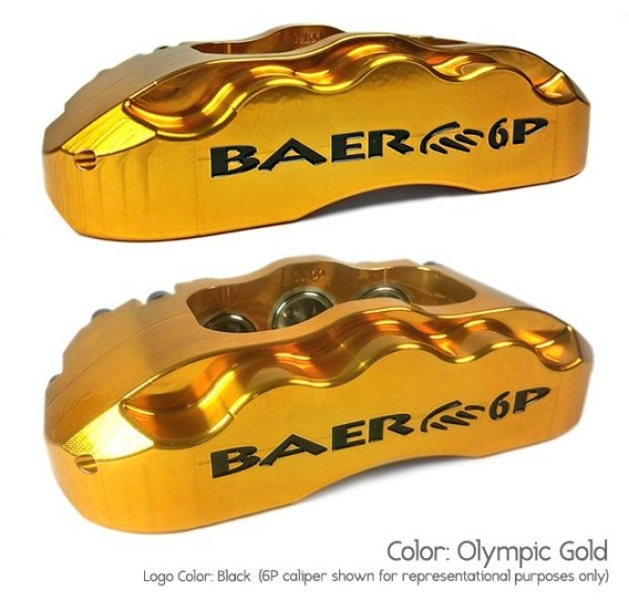 Brake System 11.625 Inch Front SS4+ Deep Stage Drag Race Clear BAER Brakes