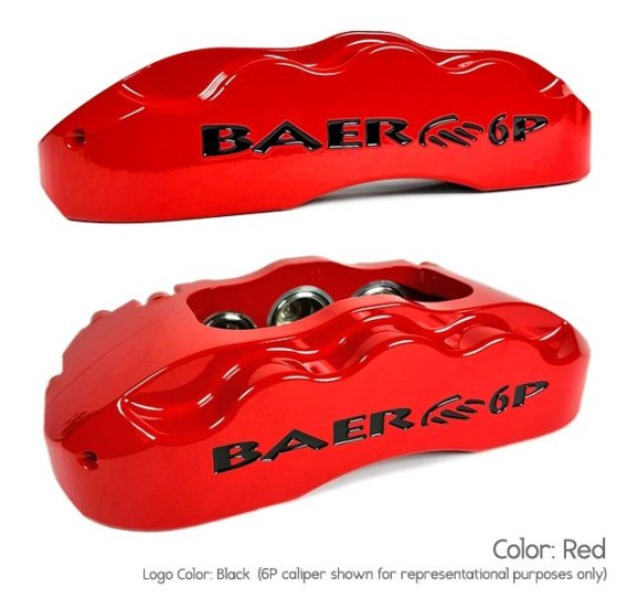 Brake System 11.625 Inch Front SS4+ Deep Stage Drag Race Clear BAER Brakes