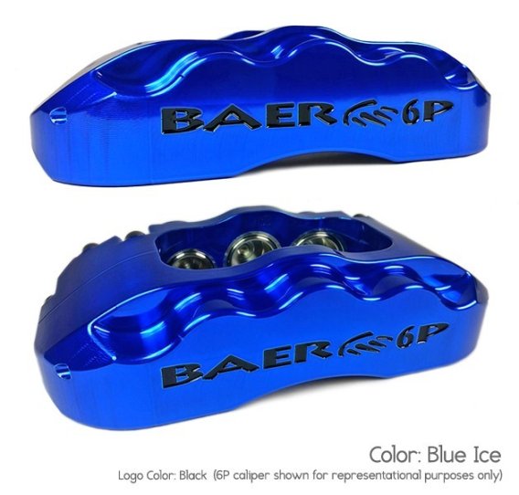 Brake System 11.625 Inch Front SS4+ Deep Stage Drag Race Clear BAER Brakes