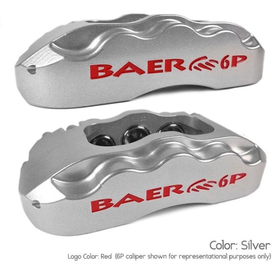 Brake System 11.625 Inch Front SS4+ Deep Stage Drag Race Clear BAER Brakes