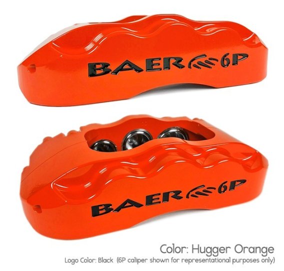 Brake System 11.625 Inch Front SS4+ Deep Stage Drag Race Clear BAER Brakes