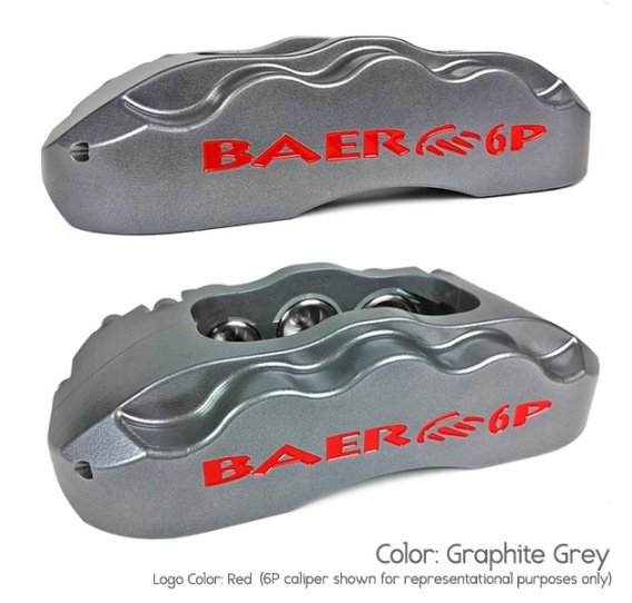 Brake System 11.625 Inch Front SS4+ Deep Stage Drag Race Clear BAER Brakes
