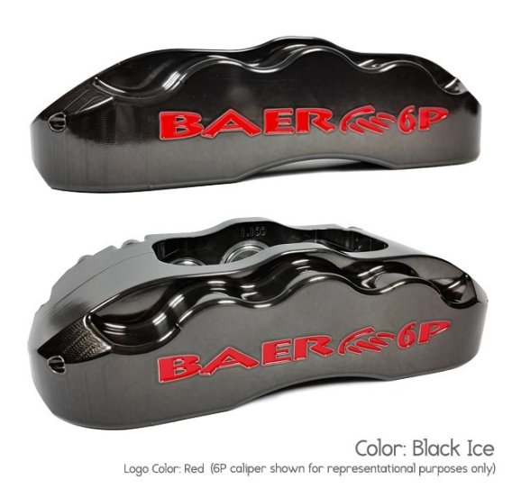 Brake System 11.625 Inch Front SS4+ Deep Stage Drag Race Clear BAER Brakes