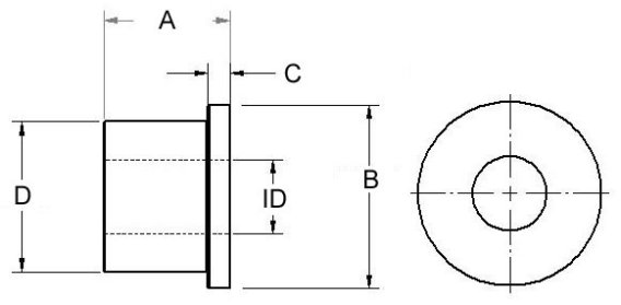 1.75 Inch Universal Bushing Halve Synergy MFG
