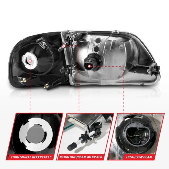 ANZ Crystal Headlights