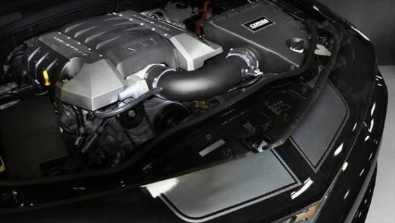 Closed Box Air Intake with PowerCore Dry Filter 2010-2015 Chevrolet Camaro SS Corsa Performance