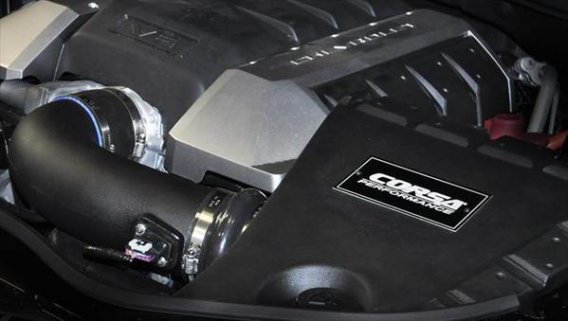 Closed Box Air Intake with PowerCore Dry Filter 2010-2015 Chevrolet Camaro SS Corsa Performance